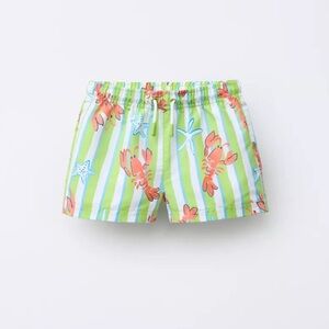 ZARA STAR AND LOBSTER SWIM SHORTS